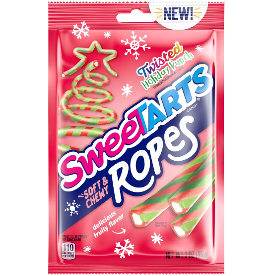 Ferrara - Sweetarts Ropes - Twisted Holiday Punch - 85g