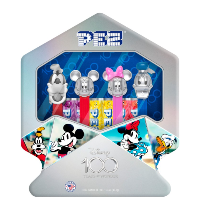 PEZ - Disney 100 Anniversary - Gift Tin (Limited Edition)
