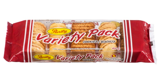 Purity - Variety Pack of Cookies - 400g