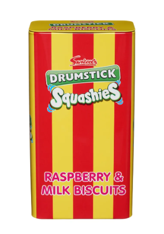 Swizzels - Refreshers Raspberry & Milk Biscuits - British Tin - 130g (UK)
