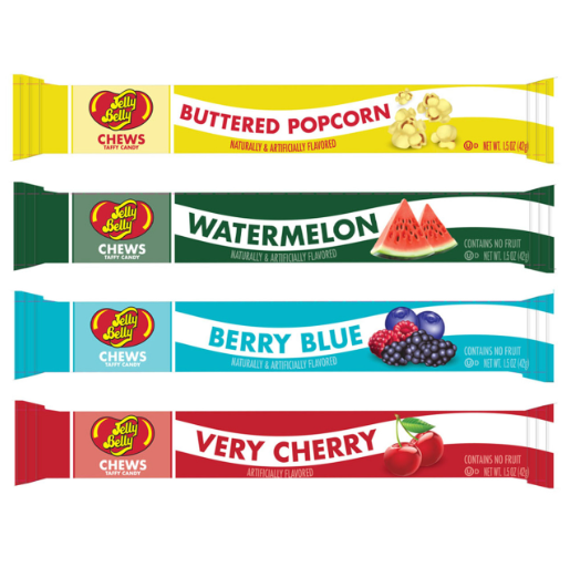 Jelly Belly - Chews Taffy Candy Assorted Flavours - 42g