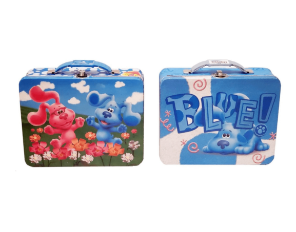 The Tin Box Company - Blues Clues - Large Carry All Tin with Handle - Lunch Box