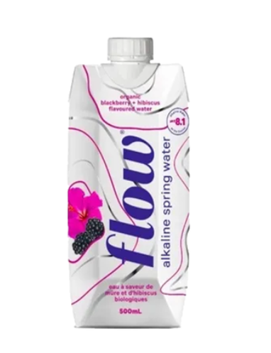 Flow - Blackberry + Hibiscus Water - 500ml