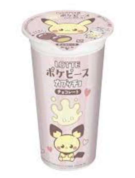 Japanese - Lotte Pokemon Piece Cupcho Chocolate - 37g