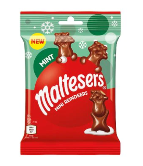 Maltesers - Mini Reindeer Mint - 59g (UK)
