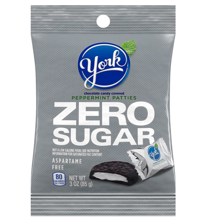 Hershey's - Zero Sugar York Peppermint Patties - 85g
