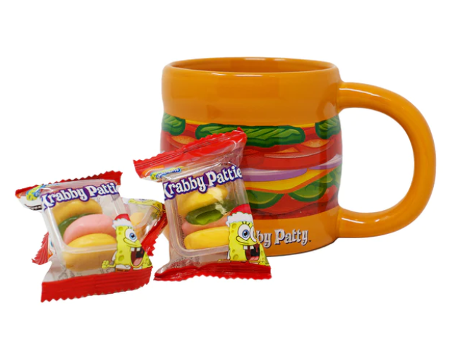 Frankford - Krabby Patty Mug & Gummy Candy  - 27g