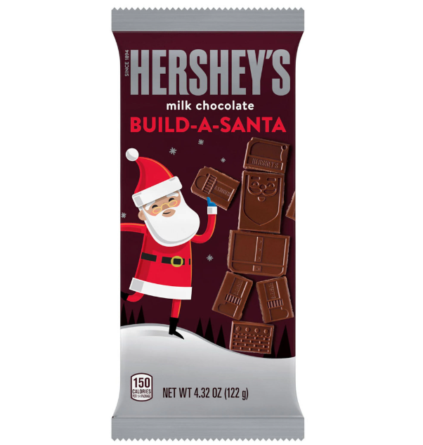 Hershey's - Milk Chocolate Build-A-Santa Bar - 122g