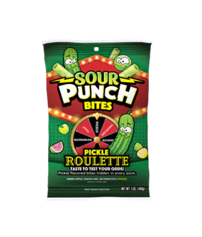 Sour Punch - Pickle Roulette Bites - 140g