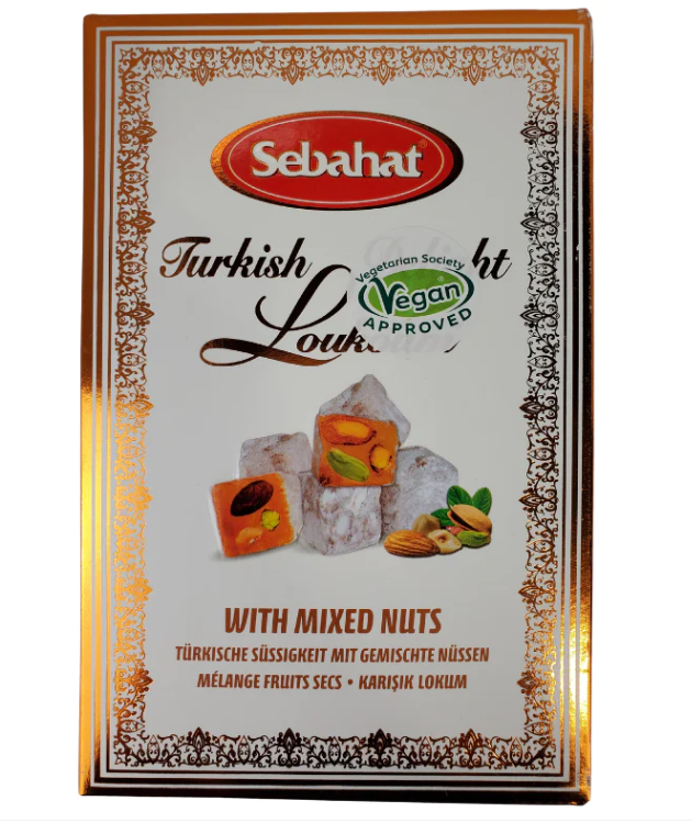 Sebahat - Turkish Delight Gift Box Mixed Nut - 250g (UK)