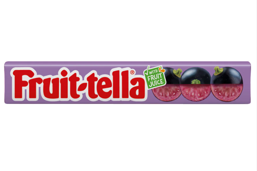 Fruit-tella - Blackcurrant Candy - 41g (Poland)