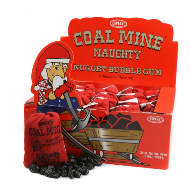 Espeez - Coal Mine Naughty - Nugget Bubble Gum - 56g