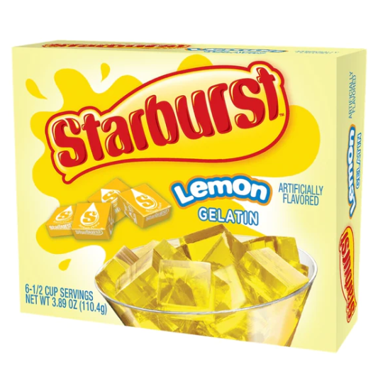 Starburst - Lemon Gelatin - 110g