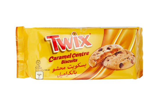 Twix - Caramel Centre Biscuits - 144g (UK)