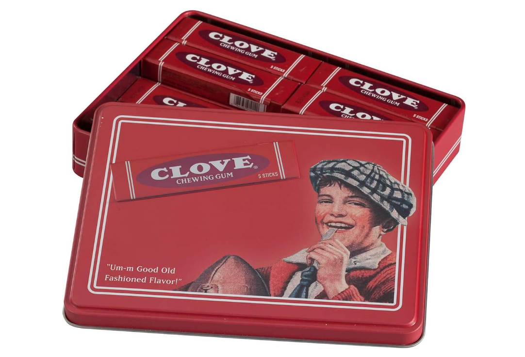 Clove Gum Vintage Tin - Gift Set