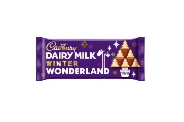 Cadbury - Dairy Milk - Winter Wonderland Chocolate Bar - 100g (UK)
