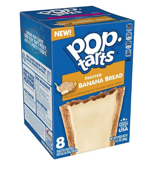 Pop Tarts - Frosted Banana Bread