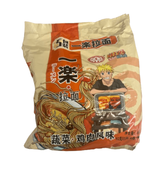 Naruto Yile Ramen Chicken Flavour 5 Pack - 460g (China)