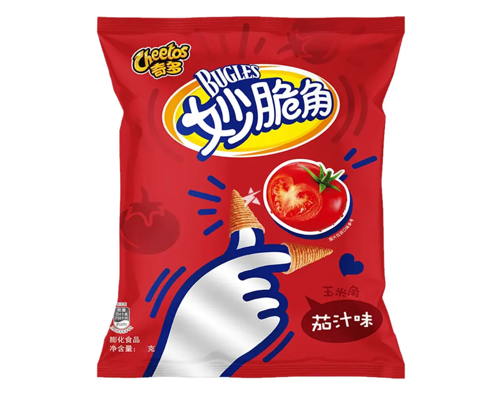 Cheetos- Bugles - Tomato and Seafood Flavour - 90g (China)