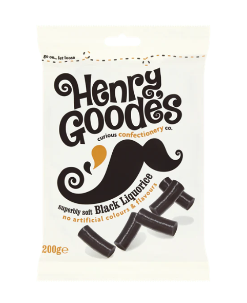 Henry Goode's - Soft Liquorice - 140g (UK)