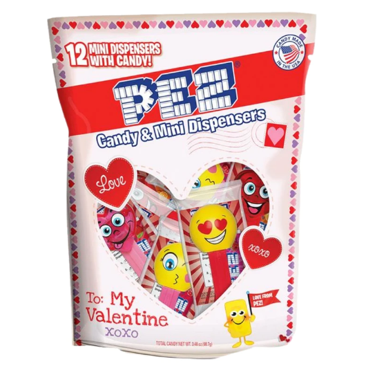 Pez - Valentine's Day Pez Party Bag - 12 Count