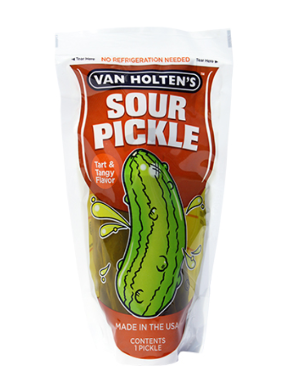 Van Holten's - Jumbo Sour - Pickle in a Pouch - 1 Pickle