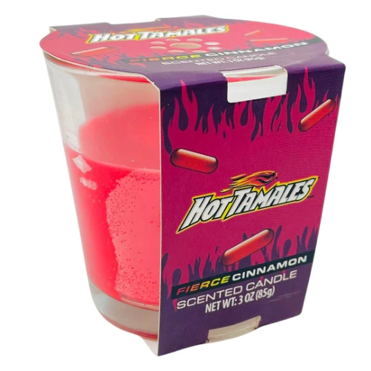 Hot Tamales Fierce Cinnamon - Scented Candle - 85g