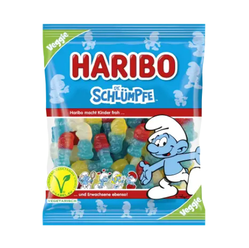 Haribo - Die Schlumpfe (Smurfs ) - Theatre Bag - 175g (Germany)