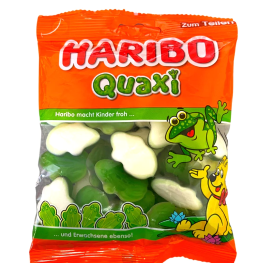 Haribo - Quaxi - (Frogs) - Theatre Bag - 142g (Germany)