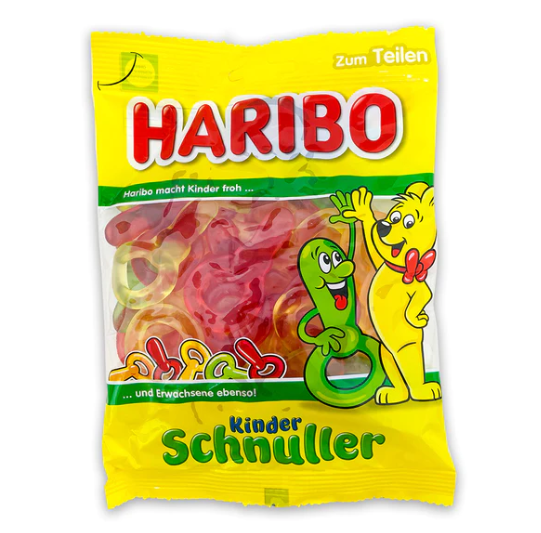 Haribo - Kinder Schnuller - Theatre Bag - 175g (Germany)
