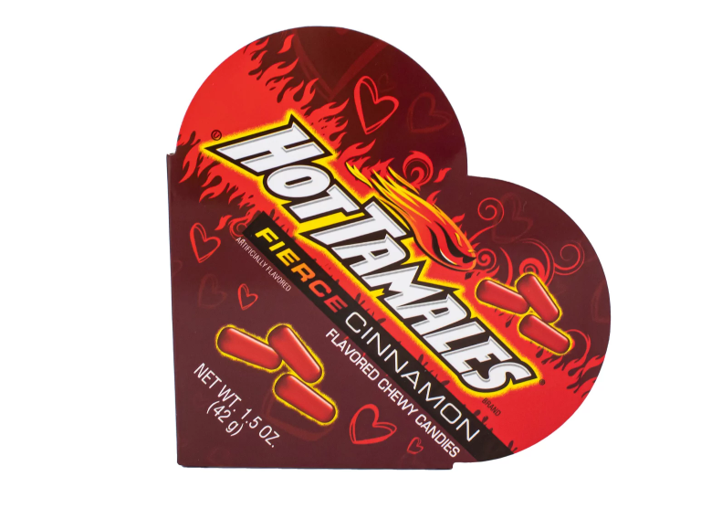 Hot Tamales Heart Boxes - 42g