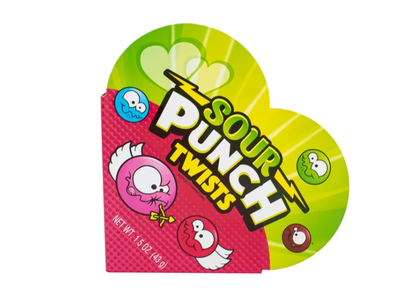 Sour Punch Heart Boxes - 42g