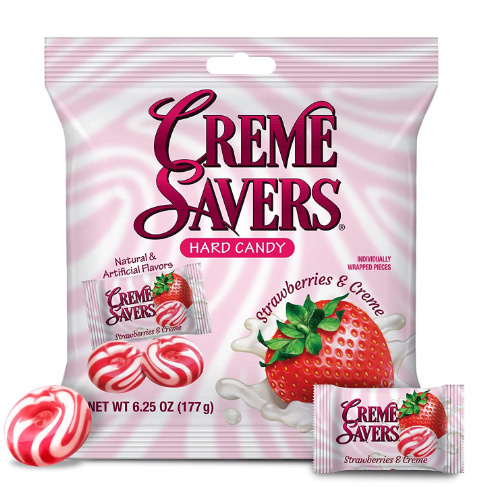 Creme Savers - Strawberry & Cream - Theatre Bag
