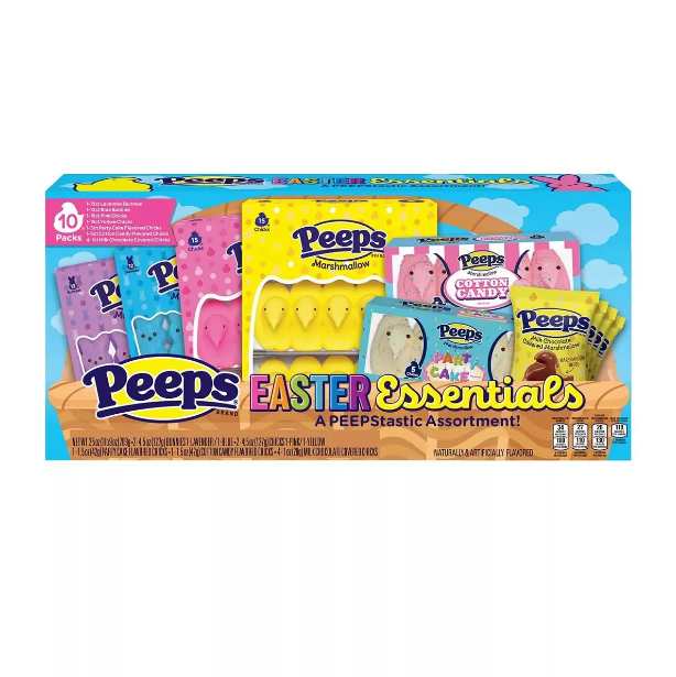 Peeps - Party Pack - Assorted - 10 Pack Mix