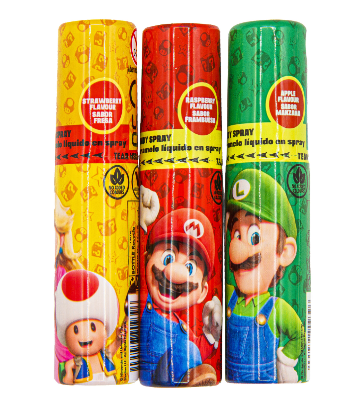 Dolci - Super Mario Bros Liquid Candy Spray - 25ml (UK)