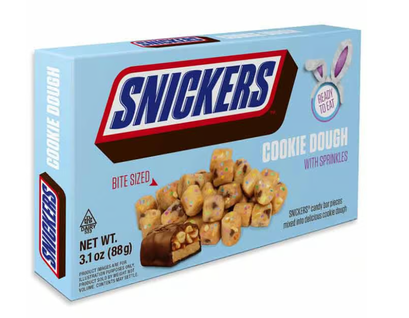 Poppable Cookie Dough - Snickers with Sprinkles - Theatre Box - 88g