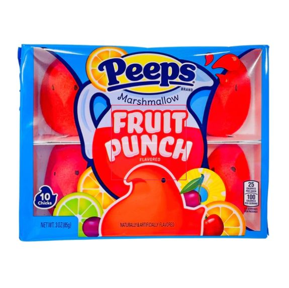 Peeps - Marshmallow Chicks - Fruit Punch -  85g