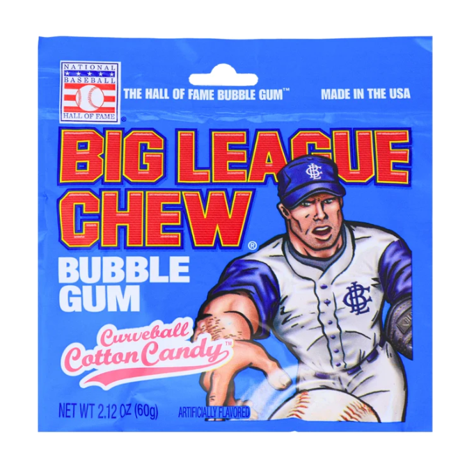 Big League Chew - Cotton Candy - 60g