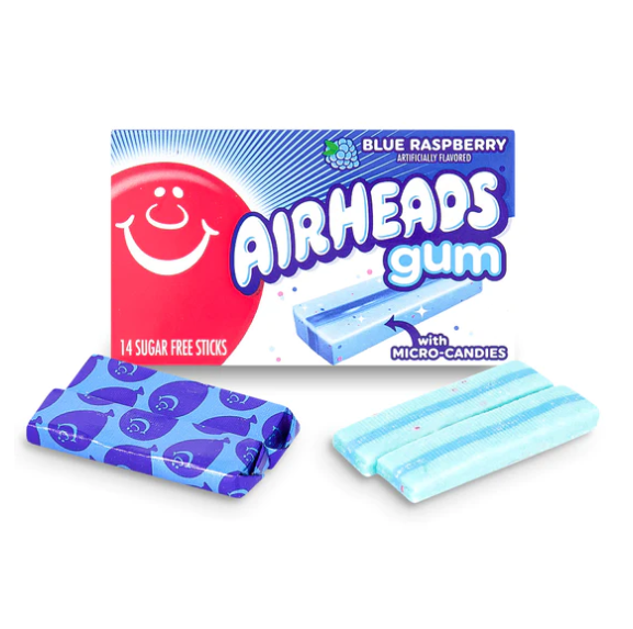 Airheads - Gum - Blue Raspberry