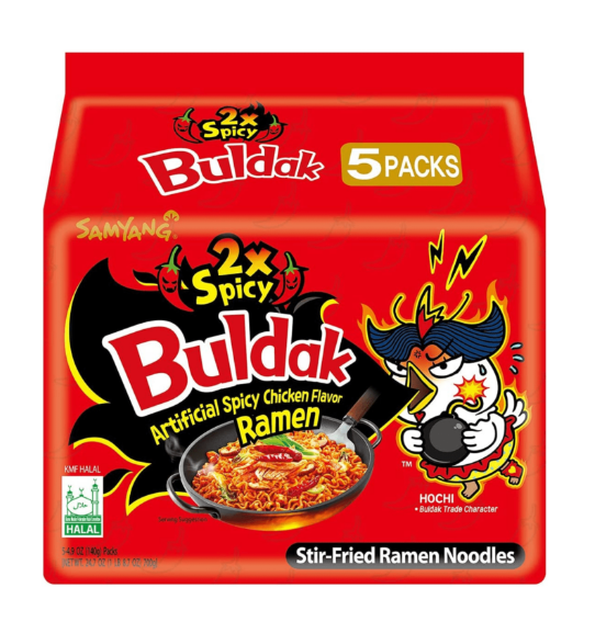 Samyang Noodles Spicy Chicken Buldak Two Times Spicy - 700g (Korea)