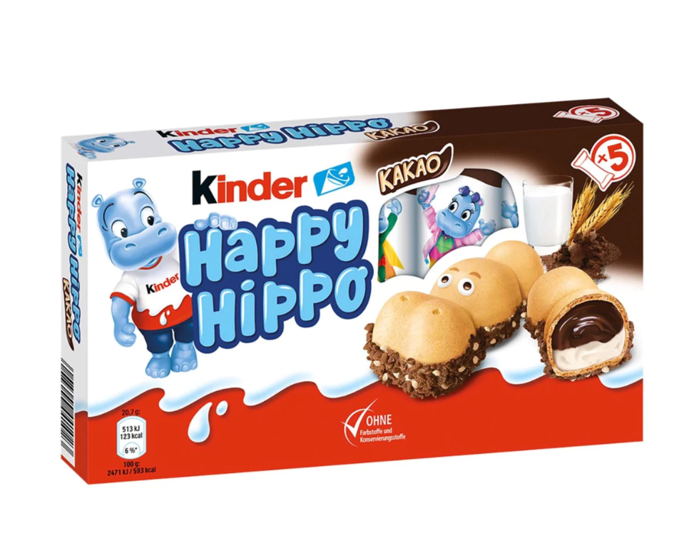 Kinder - Happy Hippo -Cocoa Cream - 5pack (Europe)