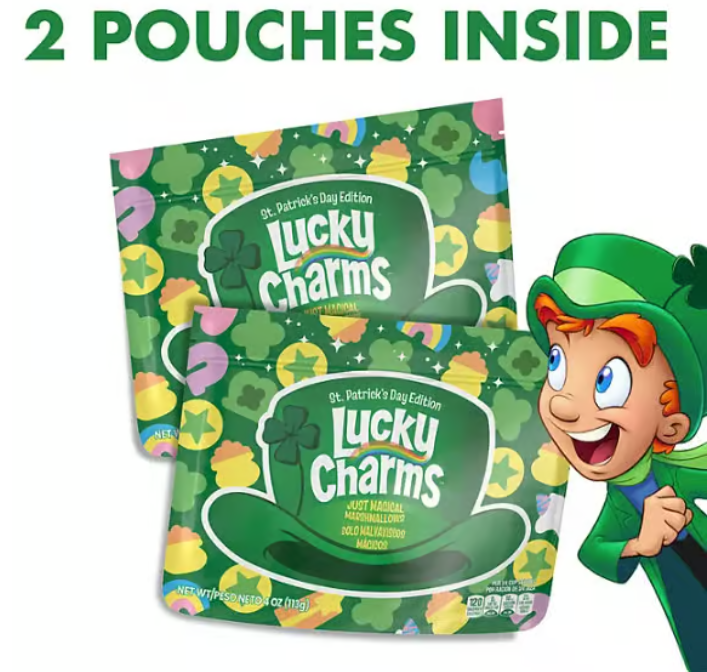 Lucky Charms - St. Patrick's Day Limited Edition Just Magical Marshmallows - 226g