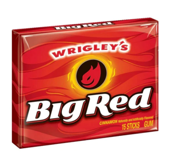 Wrigley's - Big Red Gum - 15 Sticks/pack