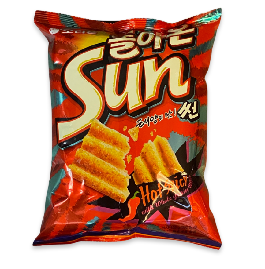 Suns Chips - Hot Spicy - 80g (Korea)