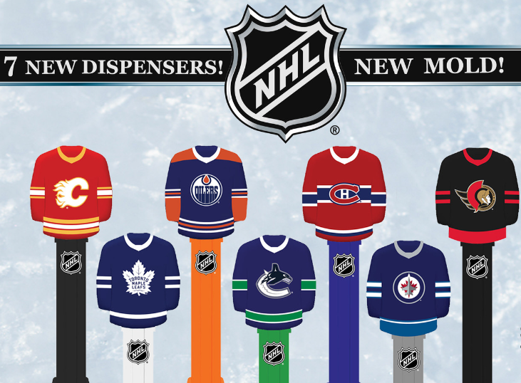 PEZ - NHL Jersey - Dispenser  (Limited Edition)