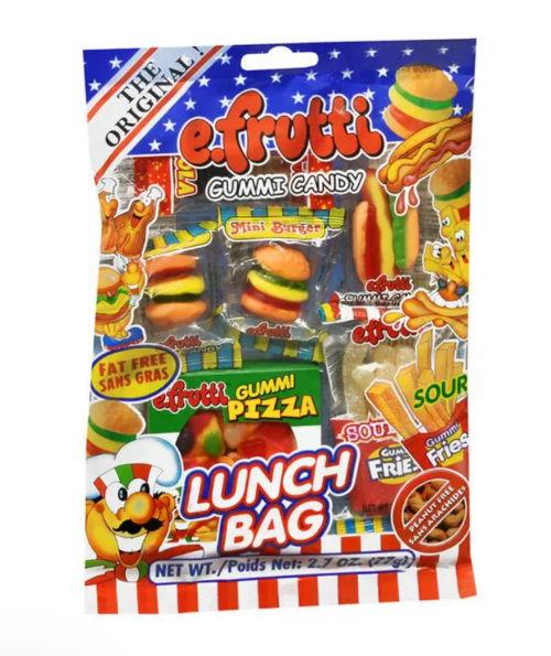 eFrutti - Gummi Theme Bag - Lunch Bag - 77g