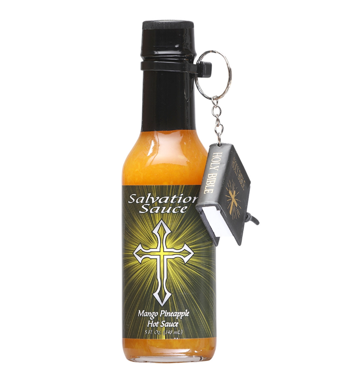 Hot Shots - Salvation - Hot Sauce - 5oz (With Bible)