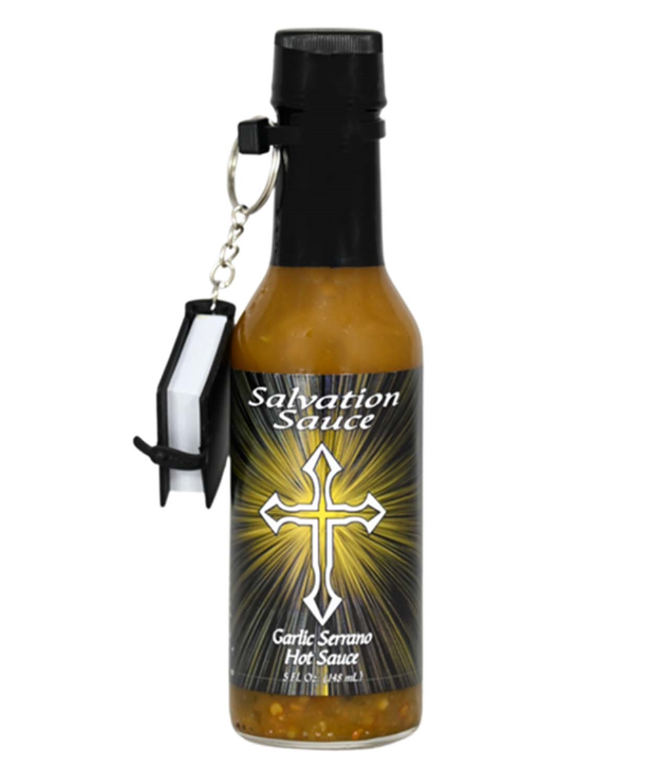 Hot Shots - Salvation - Hot Sauce - 5oz (With Bible)