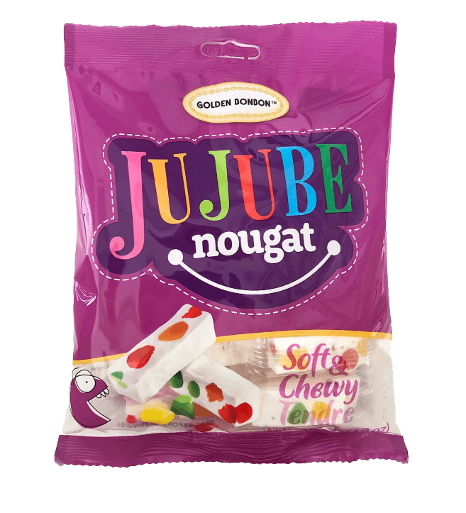 Golden Bonbon - Jujube Nougat - Theatre Bag - 120g