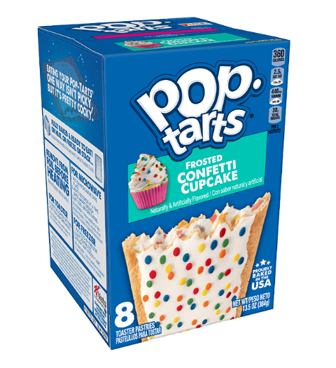 Pop Tarts - Frosted Confetti Cupcake